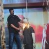 Akshay Kumar sets a mannequin on fire at the Trailer Launch of Gabbar Is Back