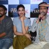 Irrfan Khan interacts with the audience at the Trailer Launch of Piku