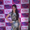 Sanaa Khan poses for the media at the Launch of Dilli Wali Thakur Gurls