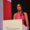 Lara Dutta interacts with the audience at Fair & Lovely Foundation Event