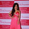 Shibani Kashyap poses for the media at Fair & Lovely Foundation Event