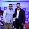Aamir Khan and Kamal Haasan pose for the media at FICCI Frames 2015 Inaugural Session
