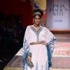 Carol Gracias walks for JJ Valaya at Amazon India Fashion Week 2015 Day 1