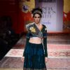 Alesia Raut walks for JJ Valaya at Amazon India Fashion Week 2015 Day 1