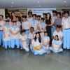 Celebs pose with students at SPJ Sadhana School for a Noble Cause Event