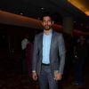 Farhan Akhtar poses for the media at the Meet on Mumbai