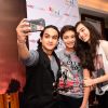 Faisal Khan clicks a selfie with fans at Book Signing Event