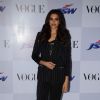 Deepika Padukone poses for the media at the Launch of Vogue Empower Film 'My Choice'