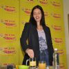 Kalki Koechlin was snapped preparing Margarita at the Promotions on Radio Mirchi