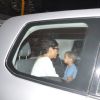Kiran Rao was snapped with Son Azad Rao Khan at a family dinner outing in the City