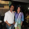 Nawazuddin Siddiqui and Farah Khan pose for the media at the Launch of 'Poetic License'