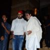 Amitabh Bachchan and Abhishek Bachchan were snapped at the Red Carpet of 'Mijwan-The Legacy'