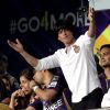 Shah Rukh Khan poses for the camera at the 1st Match of KKR