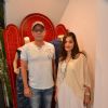 Atul Agnihotri with his wife at Avinash Punjabi Store Launch