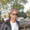 Hrithik Roshan was snapped at Airport