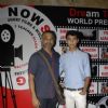 Abhinay Deo With his son at Dream Team World Premier
