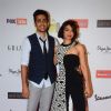 Gulshan Devaiah and Radhika Apte poses together at Grazia Young Fashion Awards