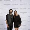 Apurva Agnihotri and Shilpa Saklani pose for the media at Marks & Spencers 2015 Collection Launch