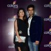Juhi Parmar and Sachin Shroff at Color's Party