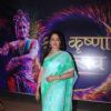 Hema Malini poses for the media at Mathura Mahotsav