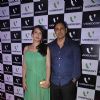 Preeti Jhangiani and Parvin Dabas pose for the media at Videocon Bash