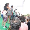 Akshay and Shruti at the Promotions of Gabbar Is Back in Delhi