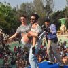 Jackky Bhagnani and Lauren Gottlieb Promoting Welcome to Karachi at Water Kingdom