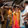 Sunny Leone Visits Siddhininayak for Kuch Kuch Locha Hai