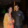 Anita Hassanandani with her husband at Ceremony