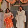 Amol Gupte with His Wife attends Abhishek Kapoor and Pragya Yadav Wedding