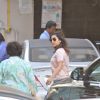 Sophie Choudry Snapped at Salman's Residence (Galaxy Apartments)