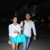 Barkha Bisht and Indraneel Sengupta snapped at Airport