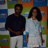 R. Madhavan and Kangana Ranaut pose for the media at the Promotions of Tanu Weds Manu Returns