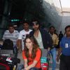 Jackky Bhagnani and Injured Lauren Gauttlieb Snapped at Airport
