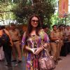 Poonam Dhillon poses for the media at the Felicitation Ceremony of Shashi Kapoor