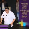 Rishi Kapoor addressing the audience at the Felicitation Ceremony of Shashi Kapoor