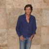 Chunky Pandey poses for the media at the Special Screening of Piku by Ritesh Sidhwani