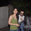 Saif Ali Khan and Kareena Kapoor snapped while in conversation at Otters Club
