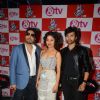 Mika, Sunidhi and Himesh at lauch of Voice India