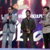 Rajat Kapoor, Nikhil Dwivedi and Ali Fazal at AIBA Awards