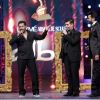Salman Khan With Karan Johar and Manish Paul at AIBA Awards