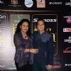 Lalit Pandit poses with Wife at the Premier of Dil Dhadakne Do at IIFA 2015