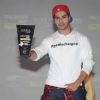 Varun Dhawan poses with Pond's Men product during ABCD 2 Promotions