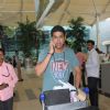 Murli Shrama Snapped at Domestic Airport