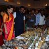 Vidya Balan and Hon'ble Minsiter Vinod Tawde at Craft Exhibition