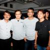Sunil Barve and Ajay- Atul at at Music Launch of Marathi Movie 'Highway'