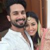 Shahid Kapoor and Mira Rajput's first selfie together