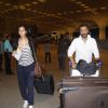 Abhsihek Kapoor and Pragya Yadav Snapped at Airport