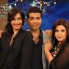 Karan Johar : Karan Johar, Farah Khan and Sonam Kapoor