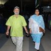 Pankaj Kapoor and Supriya Pathak snapped at Airport